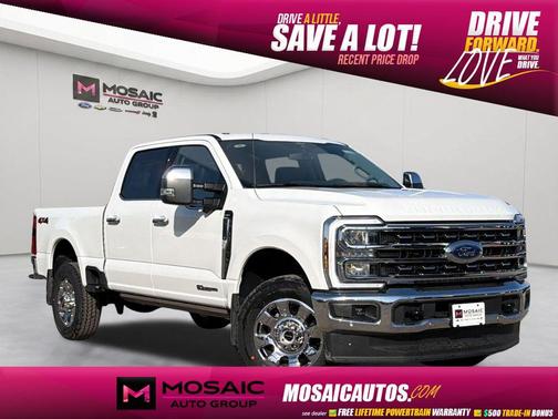 Star White Metallic Tri-Coat 2026 Ford F-350 Lariat