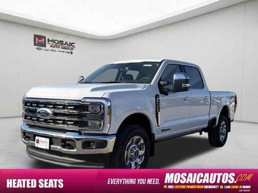 Star White Metallic Tri-Coat 2026 Ford F-350 Lariat