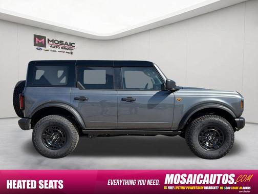 Carbonized Gray Metallic 2026 Ford Bronco Badlands
