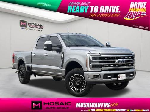 Iconic Silver Metallic 2023 Ford F-250 Platinum