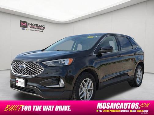 Agate Black Metallic 2024 Ford Edge SEL