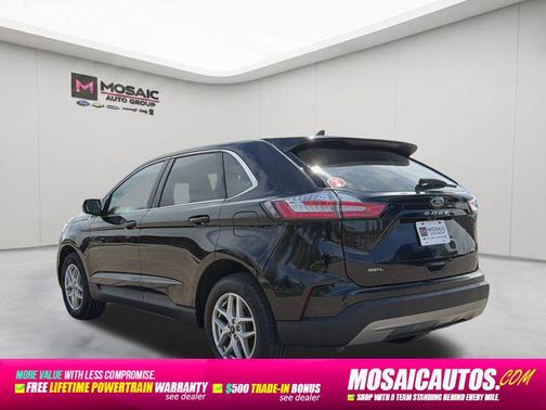 Agate Black Metallic 2024 Ford Edge SEL