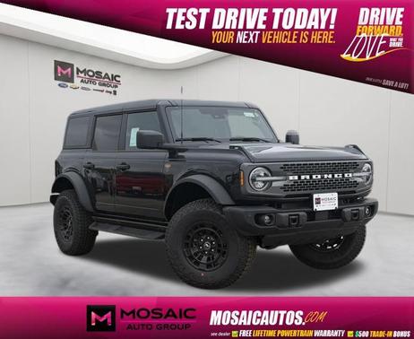 Shadow Black 2026 Ford Bronco Badlands