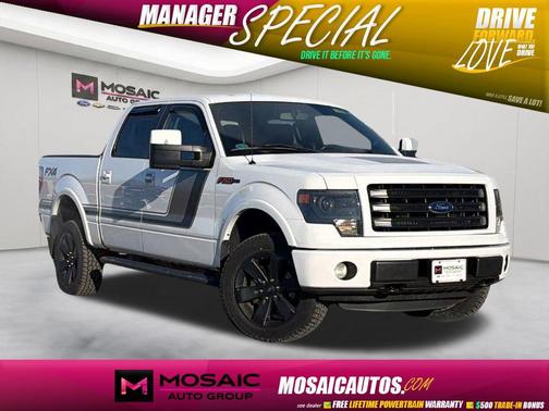 Oxford White 2014 Ford F-150 FX4