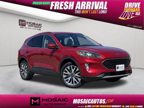 Red Metallic 2020 Ford Escape Titanium