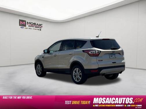 White Gold 2017 Ford Escape SE