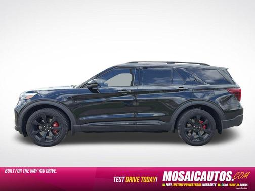 Black Metallic 2020 Ford Explorer ST