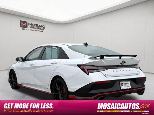 Atlas White 2025 Hyundai ELANTRA N Base