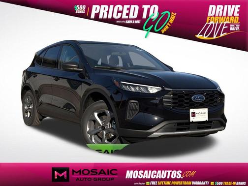 agate black metallic 2026 Ford Escape ST-Line