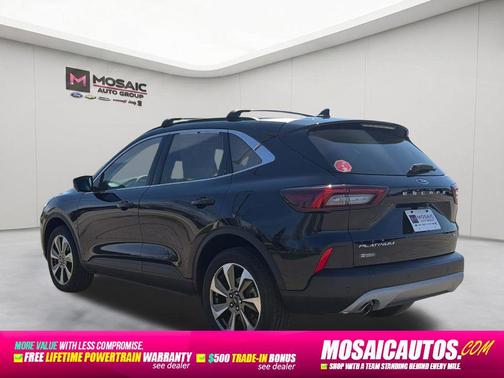 Agate Black Metallic 2023 Ford Escape Platinum