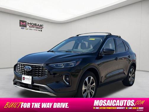 Agate Black Metallic 2023 Ford Escape Platinum