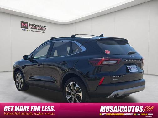 Agate Black Metallic 2023 Ford Escape Platinum