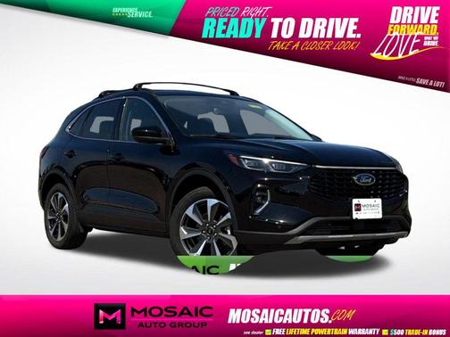 Agate Black Metallic 2023 Ford Escape Platinum