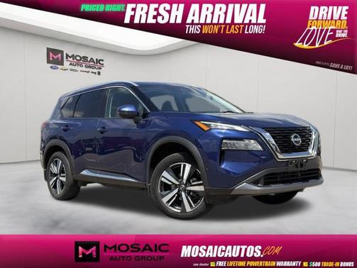 Caspian Blue Metallic 2023 Nissan Rogue SL