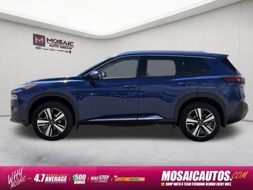 Caspian Blue Metallic 2023 Nissan Rogue SL
