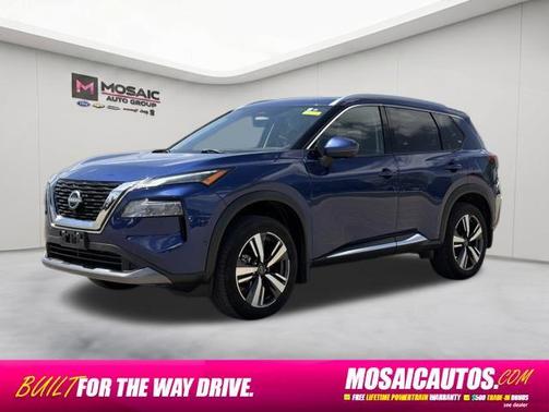 Caspian Blue Metallic 2023 Nissan Rogue SL