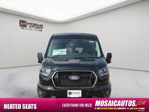 Agate Black Metallic 2026 Ford Transit-350 XLT
