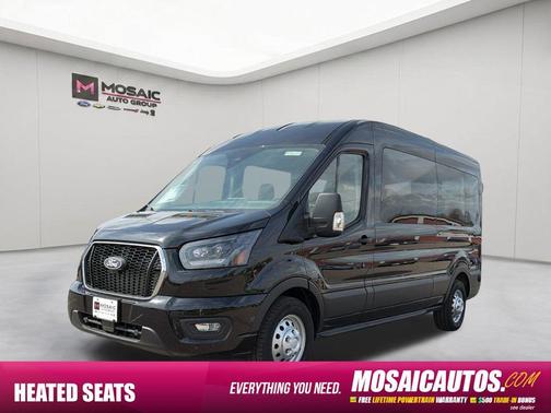 Agate Black Metallic 2026 Ford Transit-350 XLT