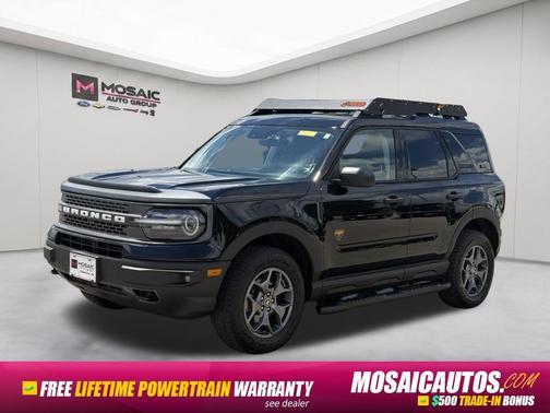 Shadow Black 2023 Ford Bronco Sport Badlands