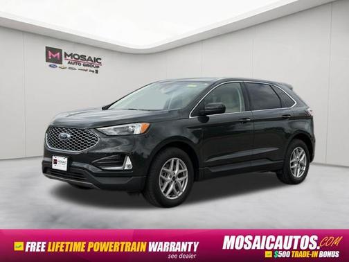 Forged Green Metallic 2023 Ford Edge SEL