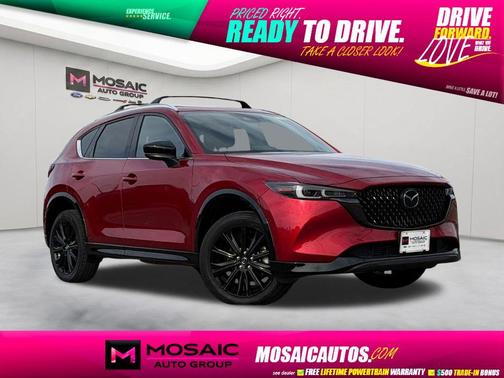Soul Red Crystal Metallic 2024 Mazda CX-5 2.5 Turbo Premium