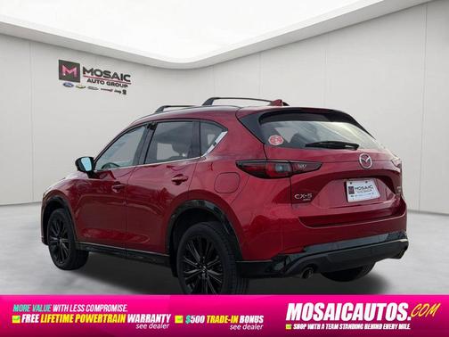 Soul Red Crystal Metallic 2024 Mazda CX-5 2.5 Turbo Premium
