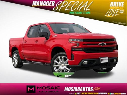 Red Hot 2021 Chevrolet Silverado 1500 RST