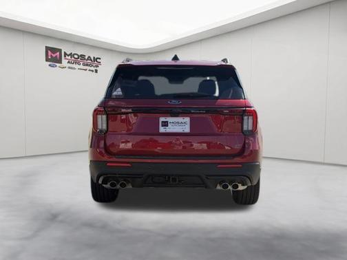 Rapid Red Metallic Tinted Clearcoat 2026 Ford Explorer ST