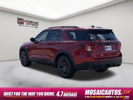 Rapid Red Metallic Tinted Clearcoat 2026 Ford Explorer ST