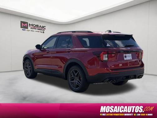 Rapid Red Metallic Tinted Clearcoat 2026 Ford Explorer ST