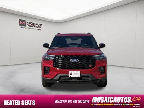 Rapid Red Metallic Tinted Clearcoat 2026 Ford Explorer ST