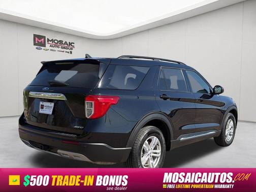 Agate Black Metallic 2023 Ford Explorer XLT