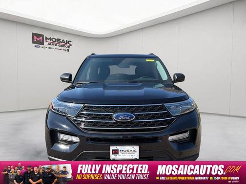 Agate Black Metallic 2023 Ford Explorer XLT