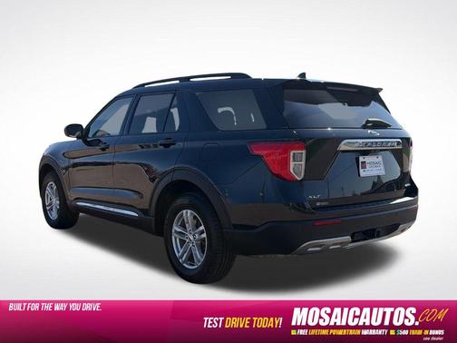 Agate Black Metallic 2023 Ford Explorer XLT