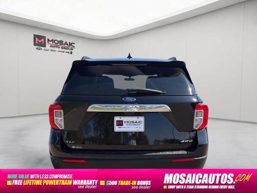 Agate Black Metallic 2023 Ford Explorer XLT