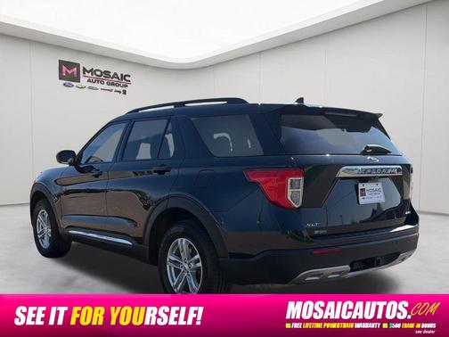 Agate Black Metallic 2023 Ford Explorer XLT
