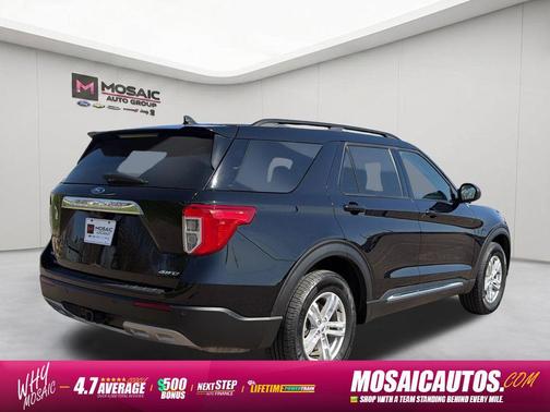 Agate Black Metallic 2023 Ford Explorer XLT
