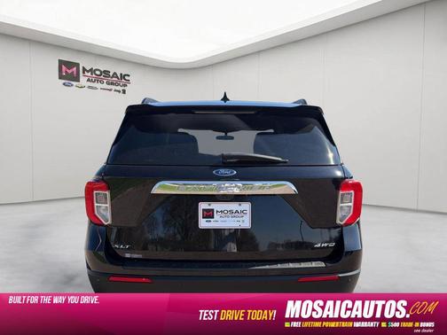 Agate Black Metallic 2023 Ford Explorer XLT