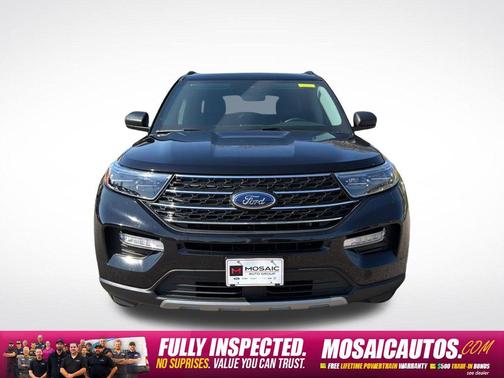 Agate Black Metallic 2023 Ford Explorer XLT