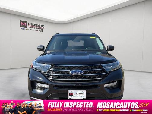 Agate Black Metallic 2023 Ford Explorer XLT