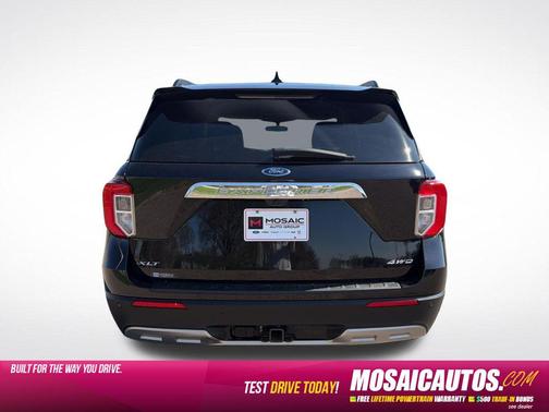 Agate Black Metallic 2023 Ford Explorer XLT
