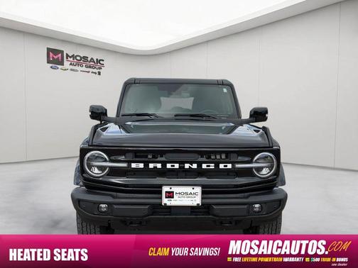Shadow Black 2025 Ford Bronco Outer Banks