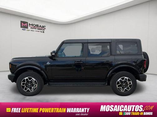 Shadow Black 2025 Ford Bronco Outer Banks