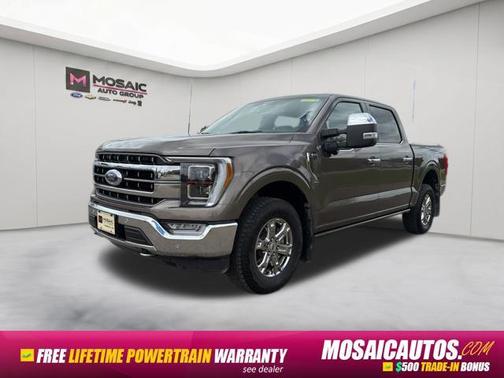 Stone Gray Metallic 2022 Ford F-150 Lariat