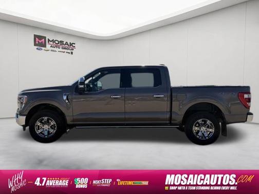 Stone Gray Metallic 2022 Ford F-150 Lariat