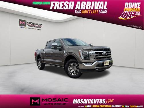 Stone Gray Metallic 2022 Ford F-150 Lariat