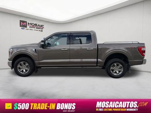 Stone Gray Metallic 2022 Ford F-150 Lariat
