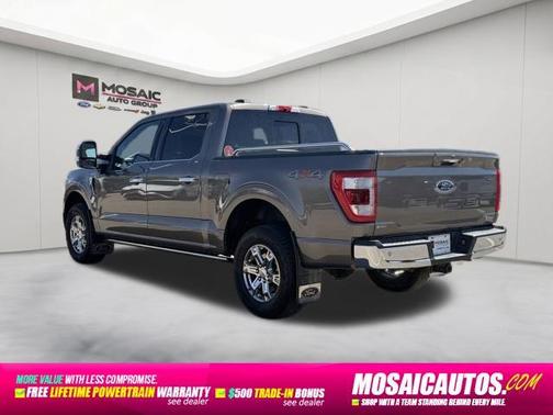 Stone Gray Metallic 2022 Ford F-150 Lariat