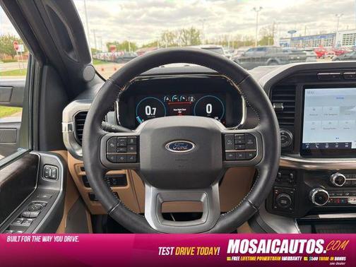 Stone Gray Metallic 2022 Ford F-150 Lariat