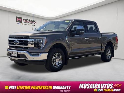Stone Gray Metallic 2022 Ford F-150 Lariat